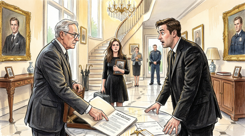 He Took $56M After The Funeral, But One Hidden Clause Exposed Him-iwachan