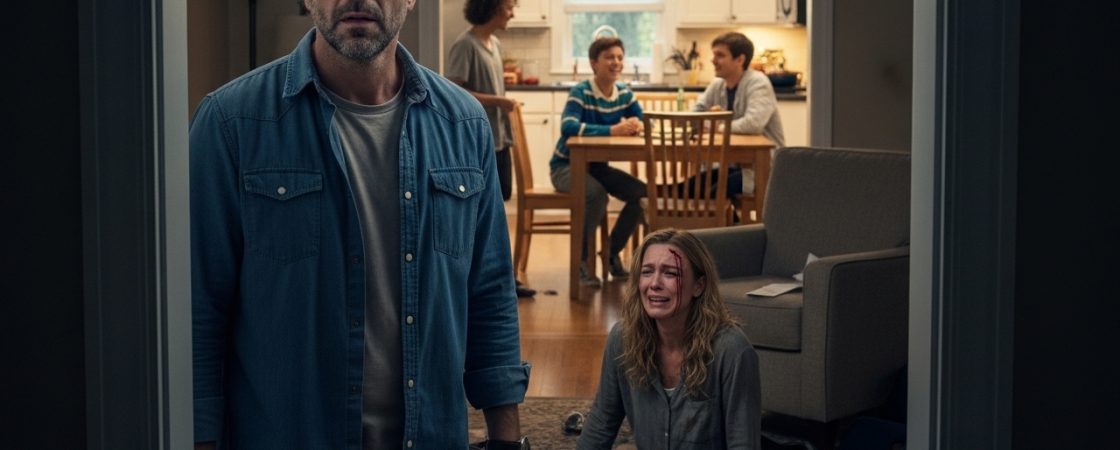 PART1: I Came Home Early From My Trip and Found My Wife Crying and Bleeding — While My Son Sat in the Kitchen Laughing With Her Abusers
